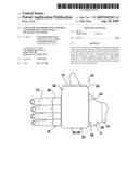 Glove for non-obtrusively holding and thermally insulating a beverage container diagram and image
