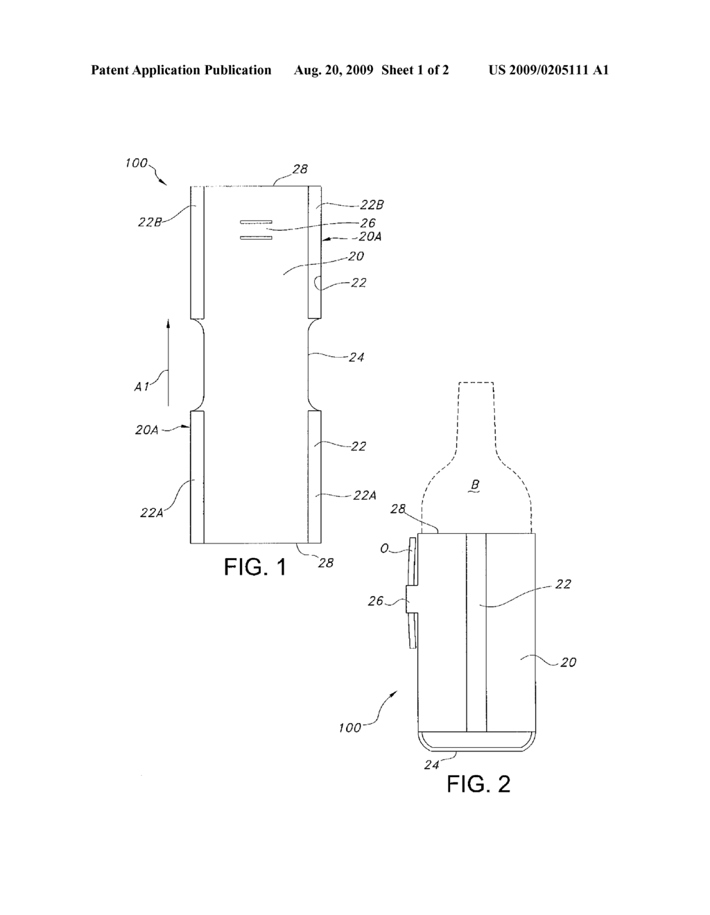 Combination Insulating Beverage Holder and Headgear - diagram, schematic, and image 02