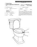 Toilet seat handle diagram and image