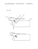 Toilet seat handle diagram and image