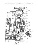 CLAMPING APPARATUS FOR A CRIMPING MACHINE AND METHOD FOR PRODUCING A CRIMPED CONNECTION WITH A CRIMPING MACHINE AND THE CLAMPING APPARATUS ACCORDING TO THE INVENTION diagram and image