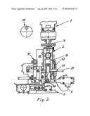 CLAMPING APPARATUS FOR A CRIMPING MACHINE AND METHOD FOR PRODUCING A CRIMPED CONNECTION WITH A CRIMPING MACHINE AND THE CLAMPING APPARATUS ACCORDING TO THE INVENTION diagram and image