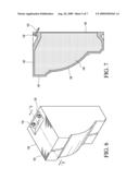 FIREPLACE SURROUND SYSTEM AND METHOD OF MAKING SAME diagram and image