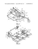 POLYMER DECK FOR PULL TYPE ROTARY MOWING DEVICES diagram and image