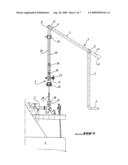 SYSTEM FOR TRANSFER OF A LIQUID SUCH AS LIQUEFIED NATURAL GAS FROM A SHIP SUCH AS A LIQUEFIED NATURAL GAS CARRIER AND A FLOATING OR FIXED UNIT diagram and image