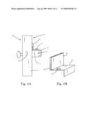 DEVICE FOR CONTROLLING A CONDITION OF AN EXIT DEVICE ON A DOOR diagram and image