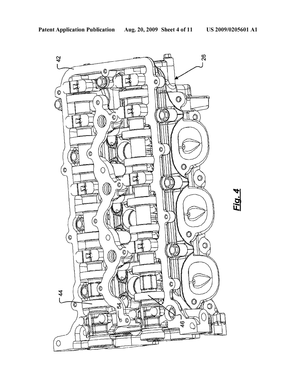 OIL SYSTEM FOR ACTIVE FUEL MANAGEMENT ON FOUR VALVE ENGINES - diagram, schematic, and image 05