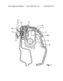 ROLLER SUNSHIELD INTEGRATED FLUSH-MOUNTED INTO THE SILL OF A SIDE LINING OF A MOTOR VEHICLE diagram and image