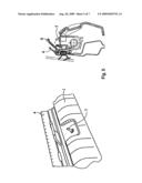 ROLLER SUNSHIELD INTEGRATED FLUSH-MOUNTED INTO THE SILL OF A SIDE LINING OF A MOTOR VEHICLE diagram and image