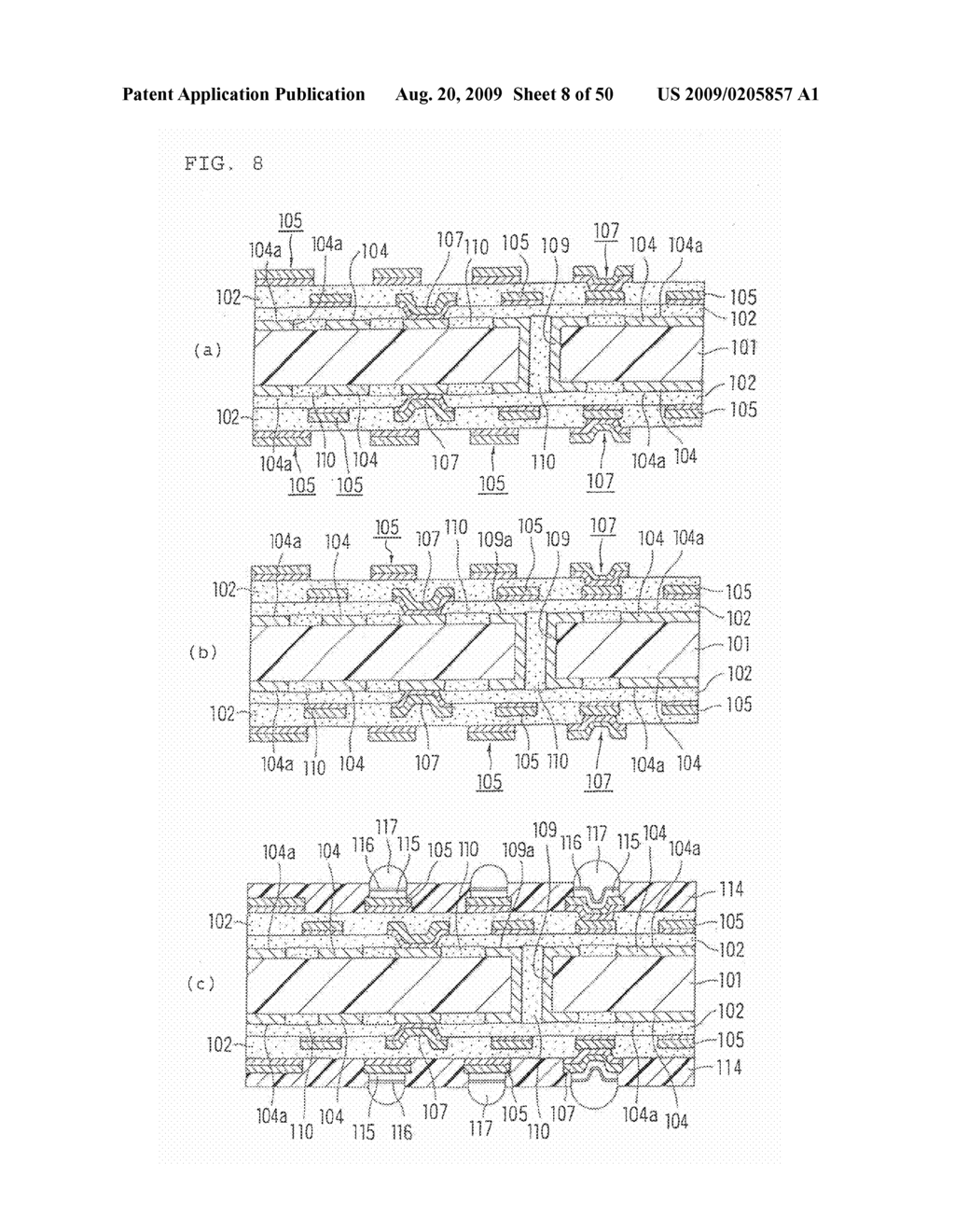 PRINTED WIRING BOARD AND METHOD FOR PRODUCING THE SAME - diagram, schematic, and image 09