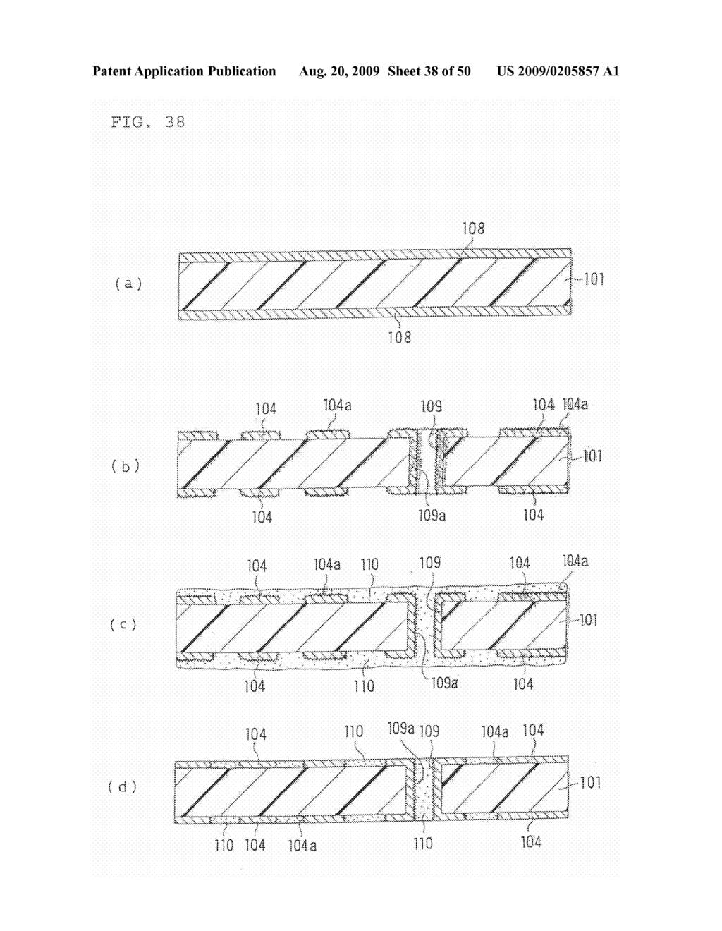 PRINTED WIRING BOARD AND METHOD FOR PRODUCING THE SAME - diagram, schematic, and image 39