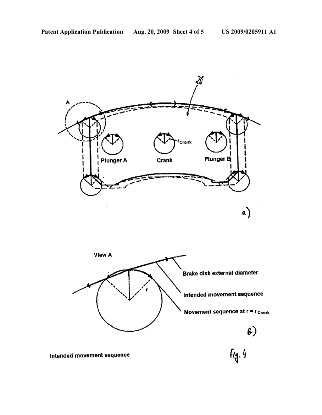 Self-Energizing Disk Brake - diagram, schematic, and image 05