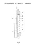 Synchronizer ring with a fiber-reinforced, organic friction lining, and method for the production thereof diagram and image