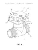 FLOW INDICATOR FOR SHOWING BLOCKING OF FILTER COTTON diagram and image