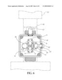 FLOW INDICATOR FOR SHOWING BLOCKING OF FILTER COTTON diagram and image