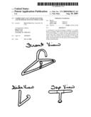 Combination coat and head hanger and method of manufacturing same diagram and image