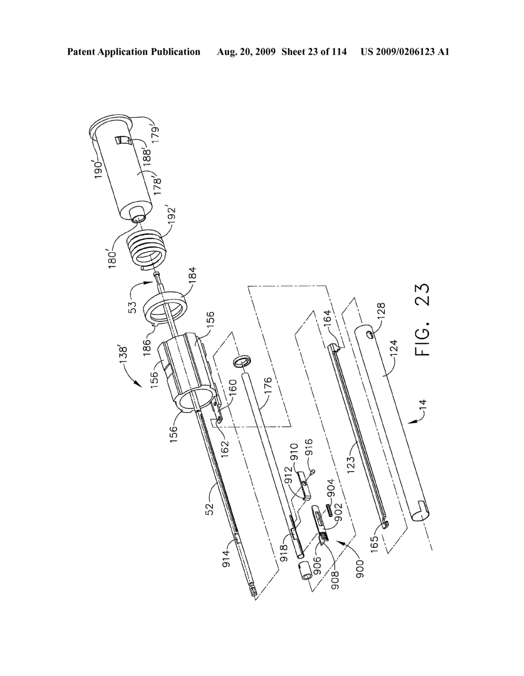 SURGICAL STAPLING APPARATUS WITH REPROCESSIBLE HANDLE ASSEMBLY - diagram, schematic, and image 24