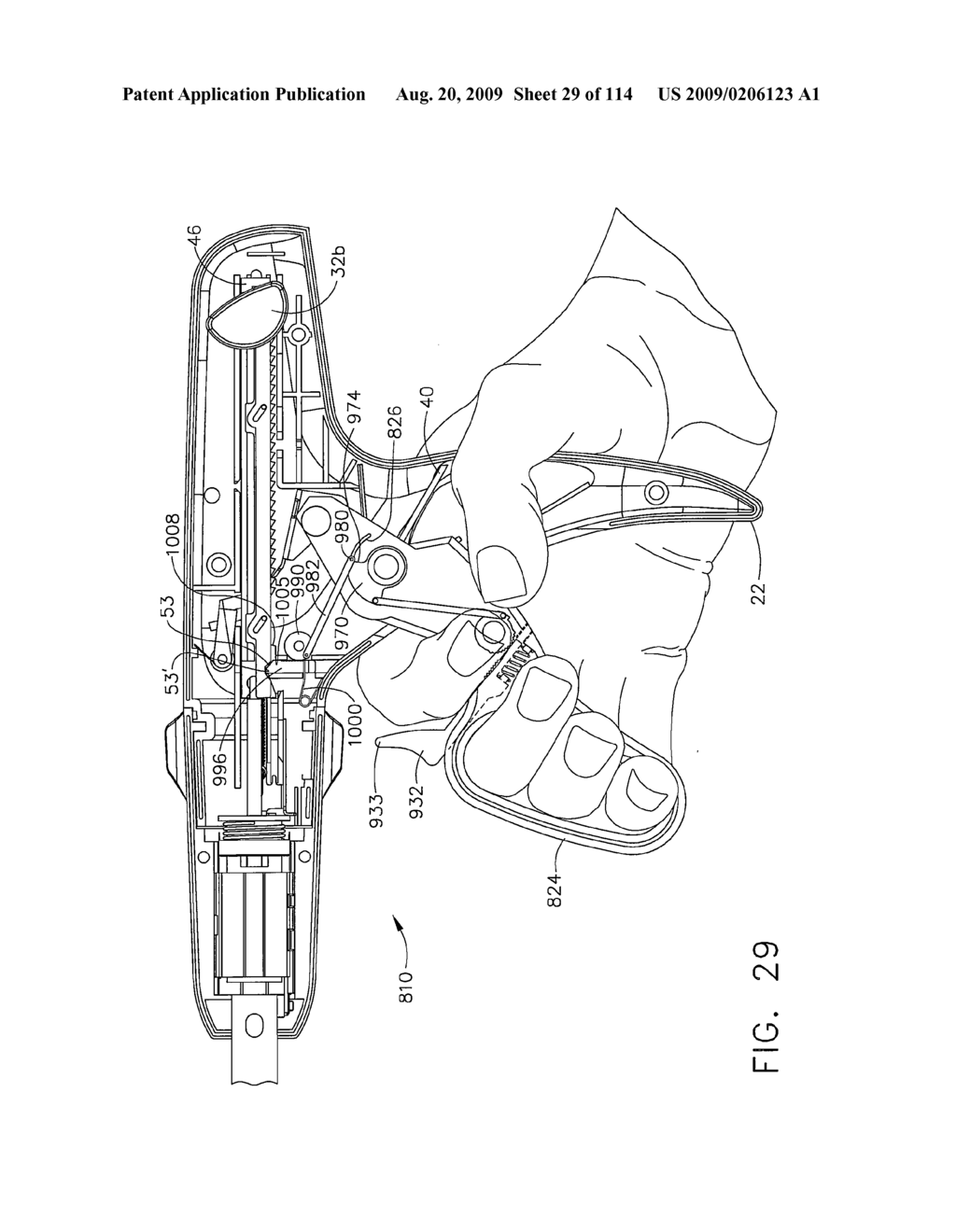 SURGICAL STAPLING APPARATUS WITH REPROCESSIBLE HANDLE ASSEMBLY - diagram, schematic, and image 30