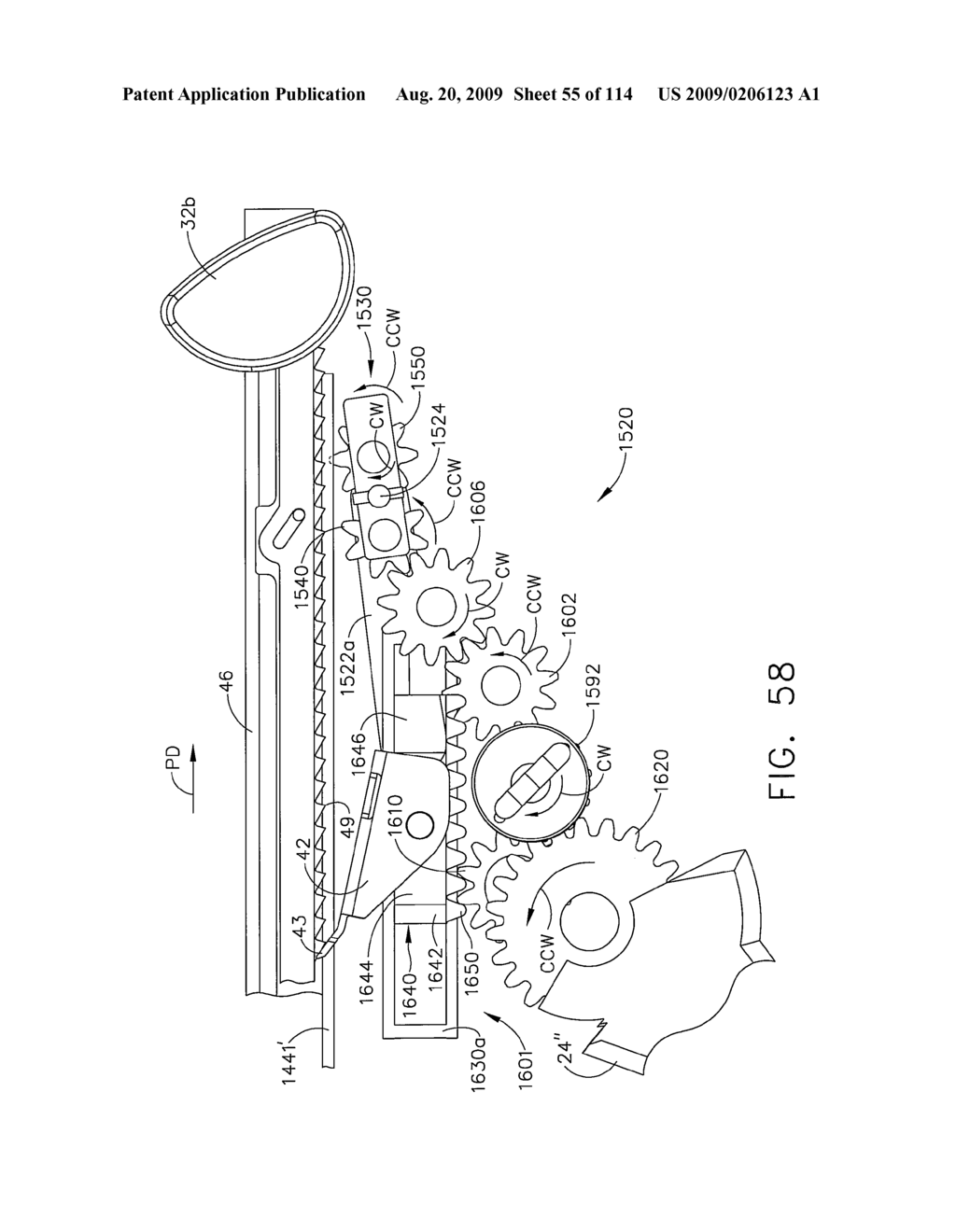 SURGICAL STAPLING APPARATUS WITH REPROCESSIBLE HANDLE ASSEMBLY - diagram, schematic, and image 56