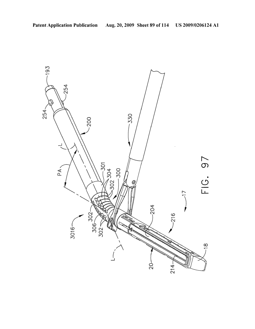 SURGICAL STAPLING APPARATUS WITH CONTROL FEATURES OPERABLE WITH ONE HAND - diagram, schematic, and image 90