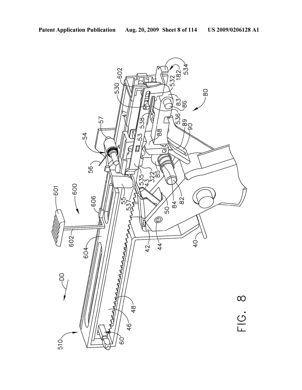 SURGICAL STAPLING APPARATUS WITH RETRACTABLE FIRING SYSTEMS - diagram, schematic, and image 09