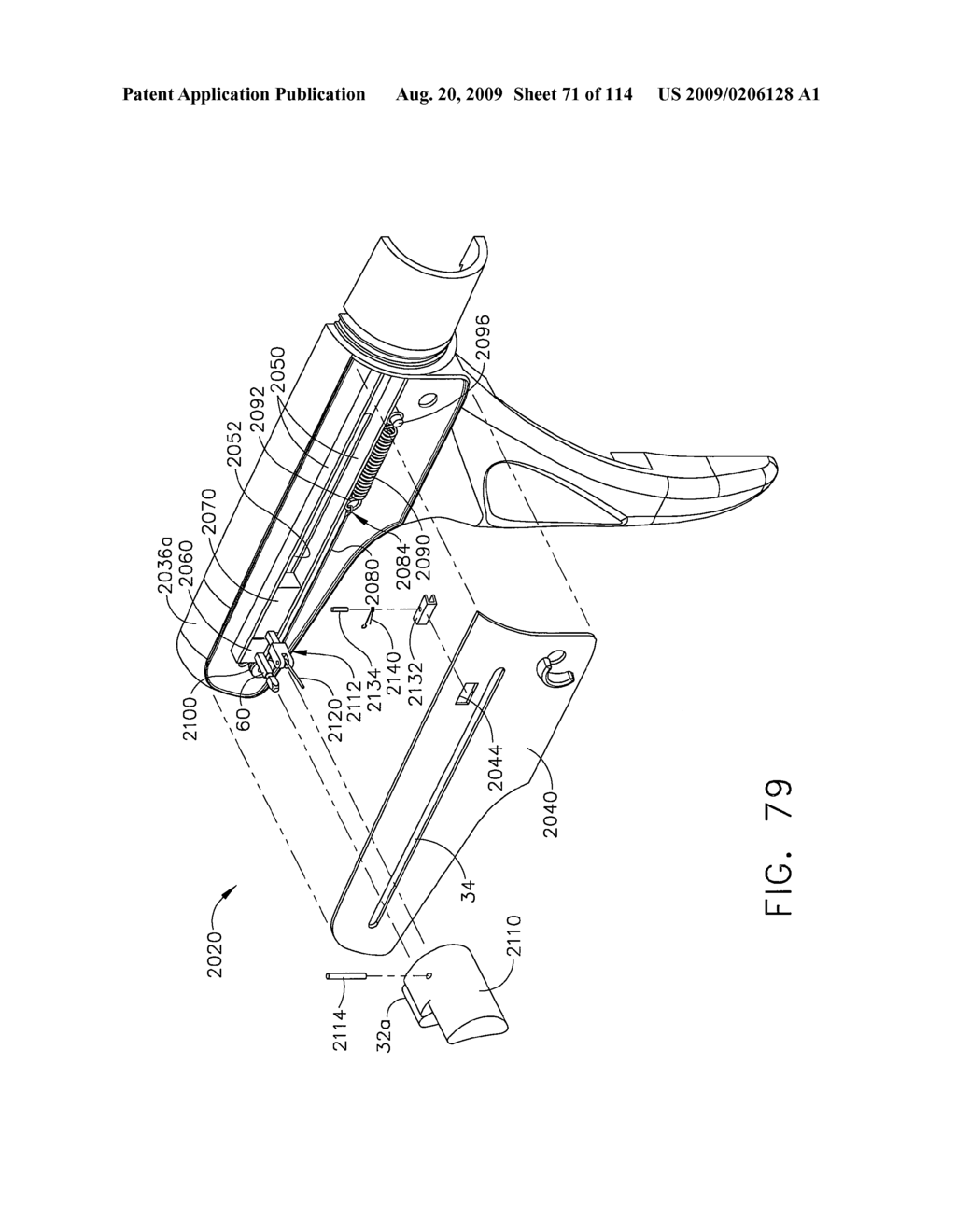 SURGICAL STAPLING APPARATUS WITH RETRACTABLE FIRING SYSTEMS - diagram, schematic, and image 72