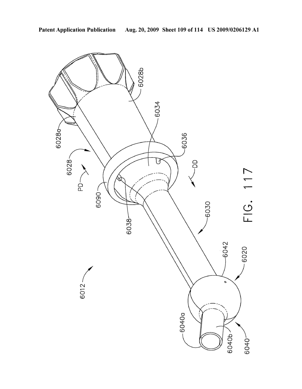 SURGICAL STAPLING APPARATUS WITH ARTICULATABLE COMPONENTS - diagram, schematic, and image 110