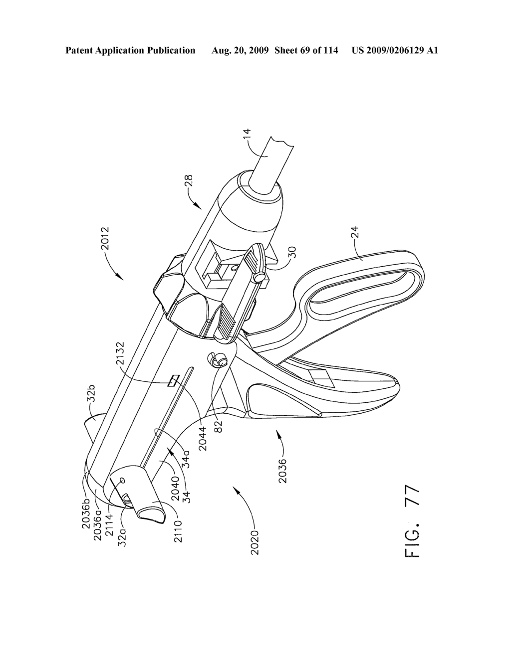 SURGICAL STAPLING APPARATUS WITH ARTICULATABLE COMPONENTS - diagram, schematic, and image 70