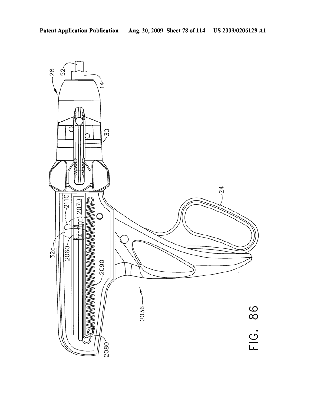 SURGICAL STAPLING APPARATUS WITH ARTICULATABLE COMPONENTS - diagram, schematic, and image 79