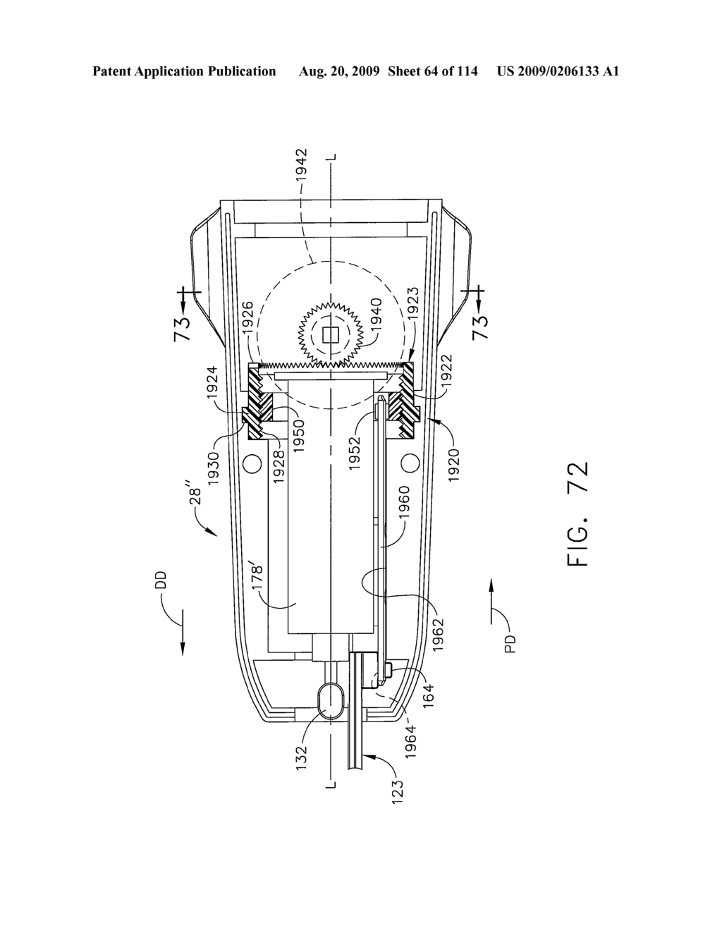 ARTICULATABLE LOADING UNITS FOR SURGICAL STAPLING AND CUTTING INSTRUMENTS - diagram, schematic, and image 65