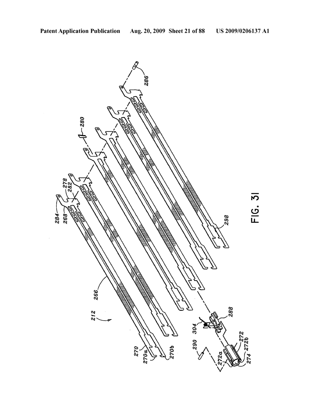 DISPOSABLE LOADING UNITS FOR A SURGICAL CUTTING AND STAPLING INSTRUMENT - diagram, schematic, and image 22