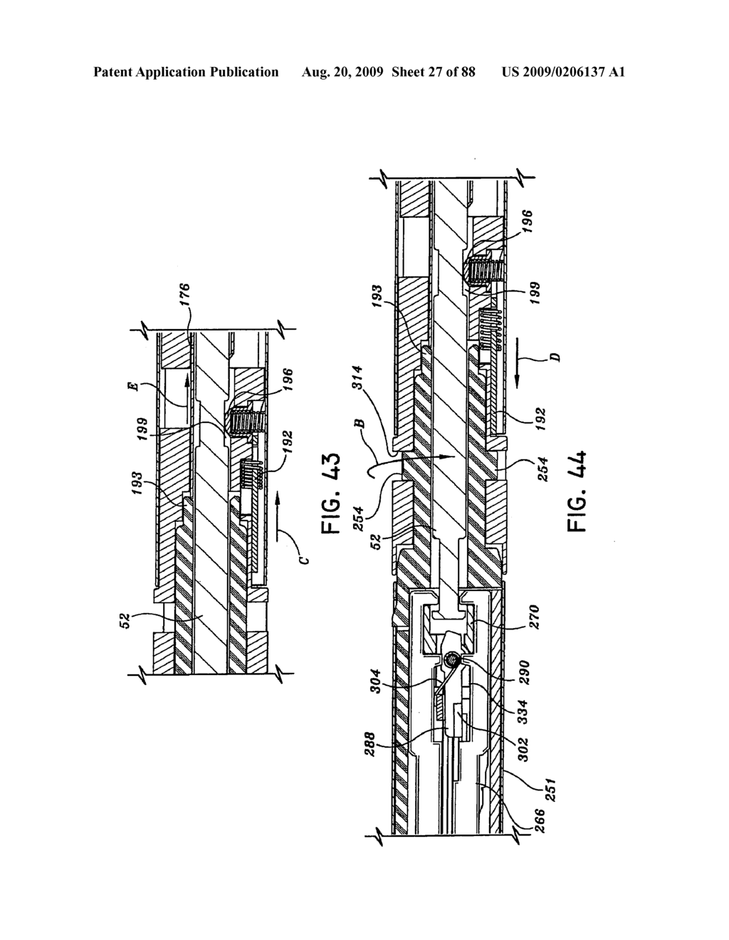 DISPOSABLE LOADING UNITS FOR A SURGICAL CUTTING AND STAPLING INSTRUMENT - diagram, schematic, and image 28