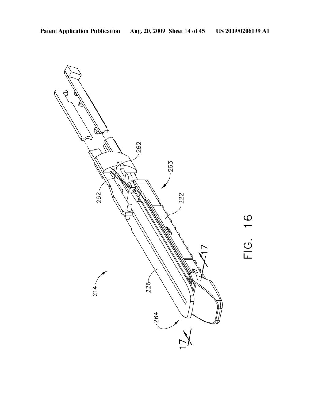 BUTTRESS MATERIAL FOR A SURGICAL INSTRUMENT - diagram, schematic, and image 15