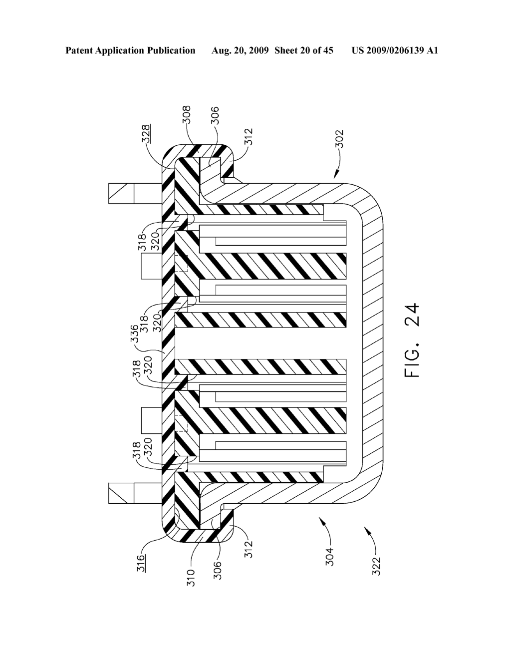 BUTTRESS MATERIAL FOR A SURGICAL INSTRUMENT - diagram, schematic, and image 21