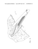 BUTTRESS MATERIAL FOR A SURGICAL STAPLING INSTRUMENT diagram and image