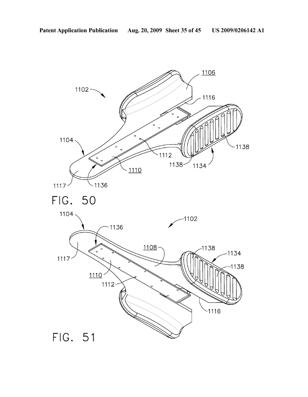 BUTTRESS MATERIAL FOR A SURGICAL STAPLING INSTRUMENT - diagram, schematic, and image 36