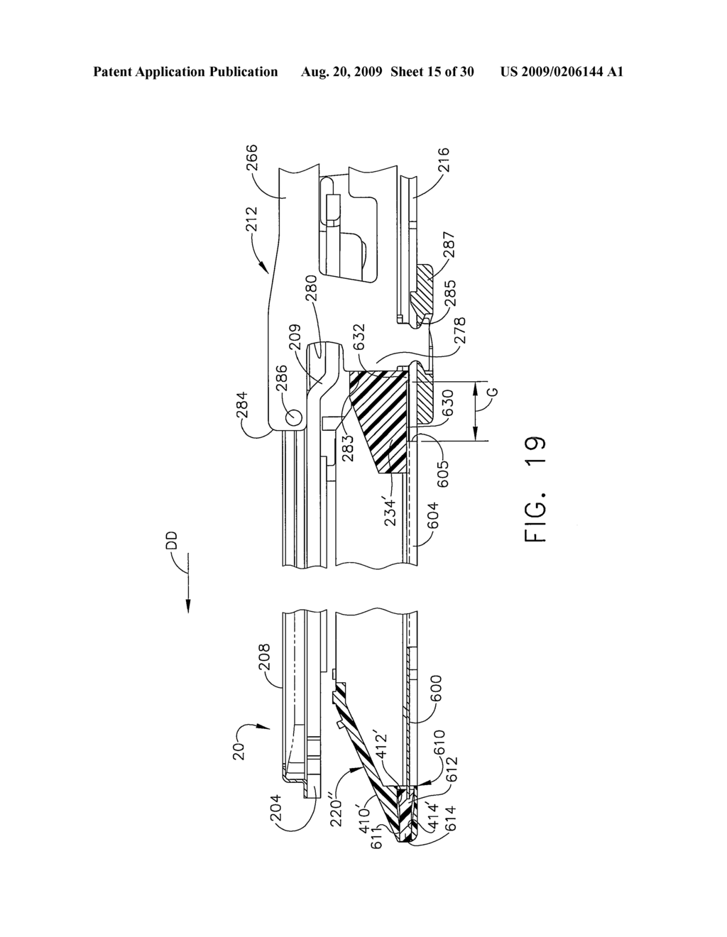 DISPOSABLE LOADING UNIT WITH USER FEEDBACK FEATURES AND SURGICAL INSTRUMENT FOR USE THEREWITH - diagram, schematic, and image 16