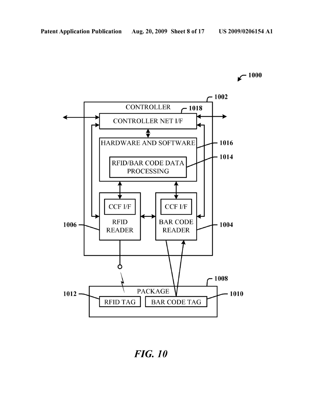 RFID ARCHITECTURE IN AN INDUSTRIAL CONTROLLER ENVIRONMENT - diagram, schematic, and image 09