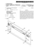 Wall bracket with integrated vertical lock diagram and image