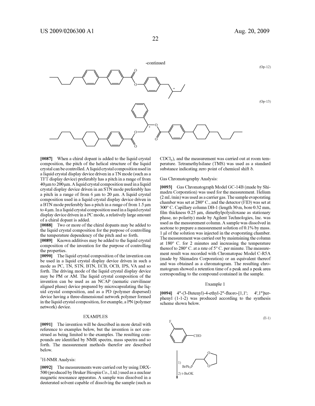 MONOFLUORINATED TERPHENYL COMPOUND HAVING ALKENYL, LIQUID CRYSTAL COMPOSITION, AND LIQUID CRYSTAL DISPLAY DEVICE - diagram, schematic, and image 23