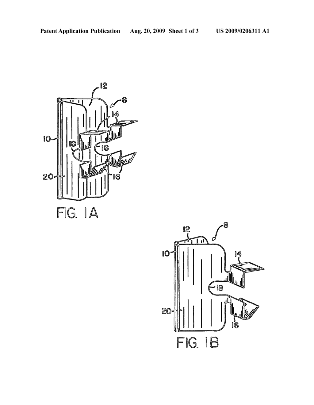 Clip for attaching a support member onto a steel fencepost - diagram, schematic, and image 02