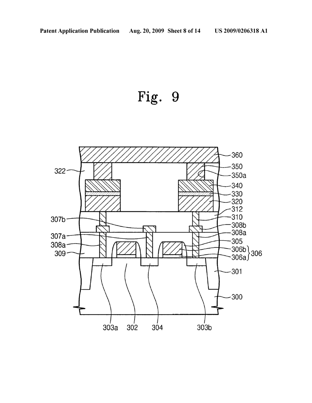 Nonvolatile memory device and method of manufacturing the same - diagram, schematic, and image 09