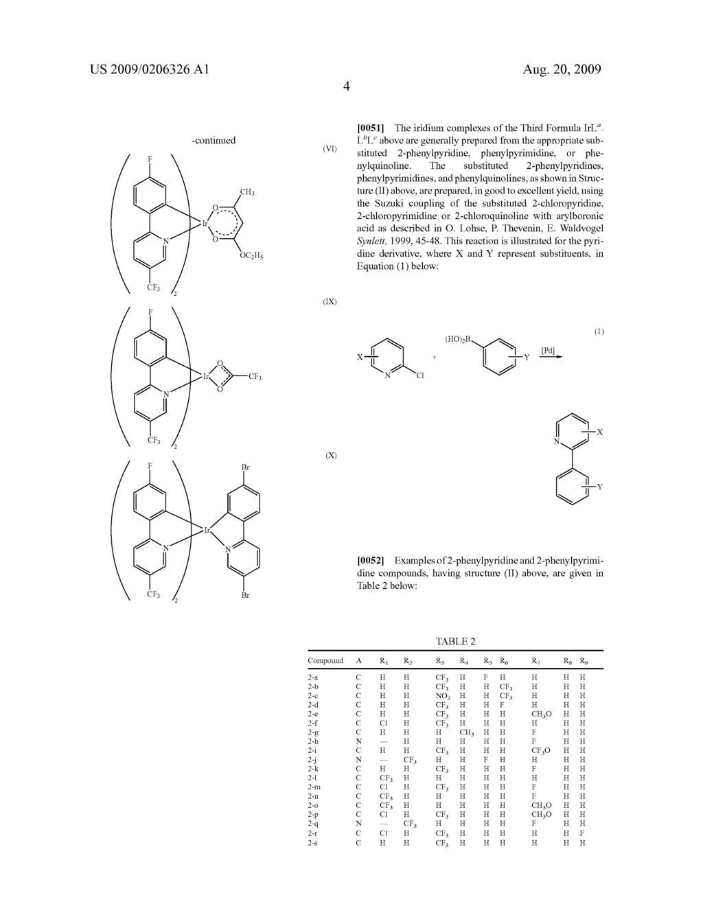 ELECTROLUMINESCENT IRIDIUM COMPOUNDS WITH FLUORINATED PHENYLPRYIDINES, PHENYLPYRIMIDINES, AND PHENYLQUINOLINES AND DEVICES MADE WITH SUCH COMPOUNDS - diagram, schematic, and image 06