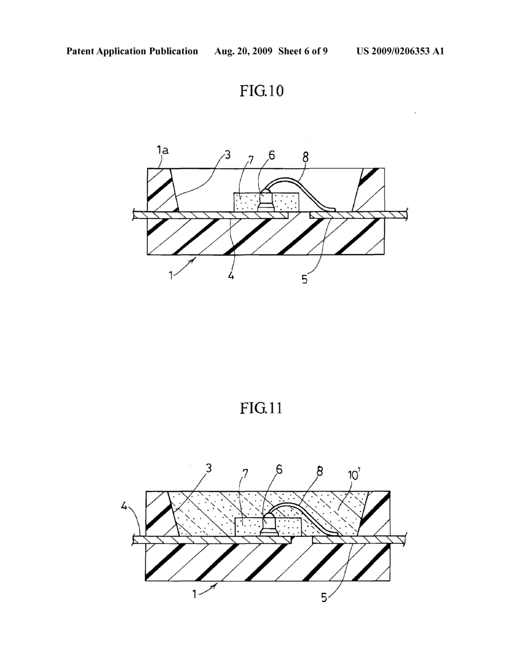 THIN-LIGHT EMITTING DIODE LAMP, AND METHOD OF MANUFACTURING THE SAME - diagram, schematic, and image 07