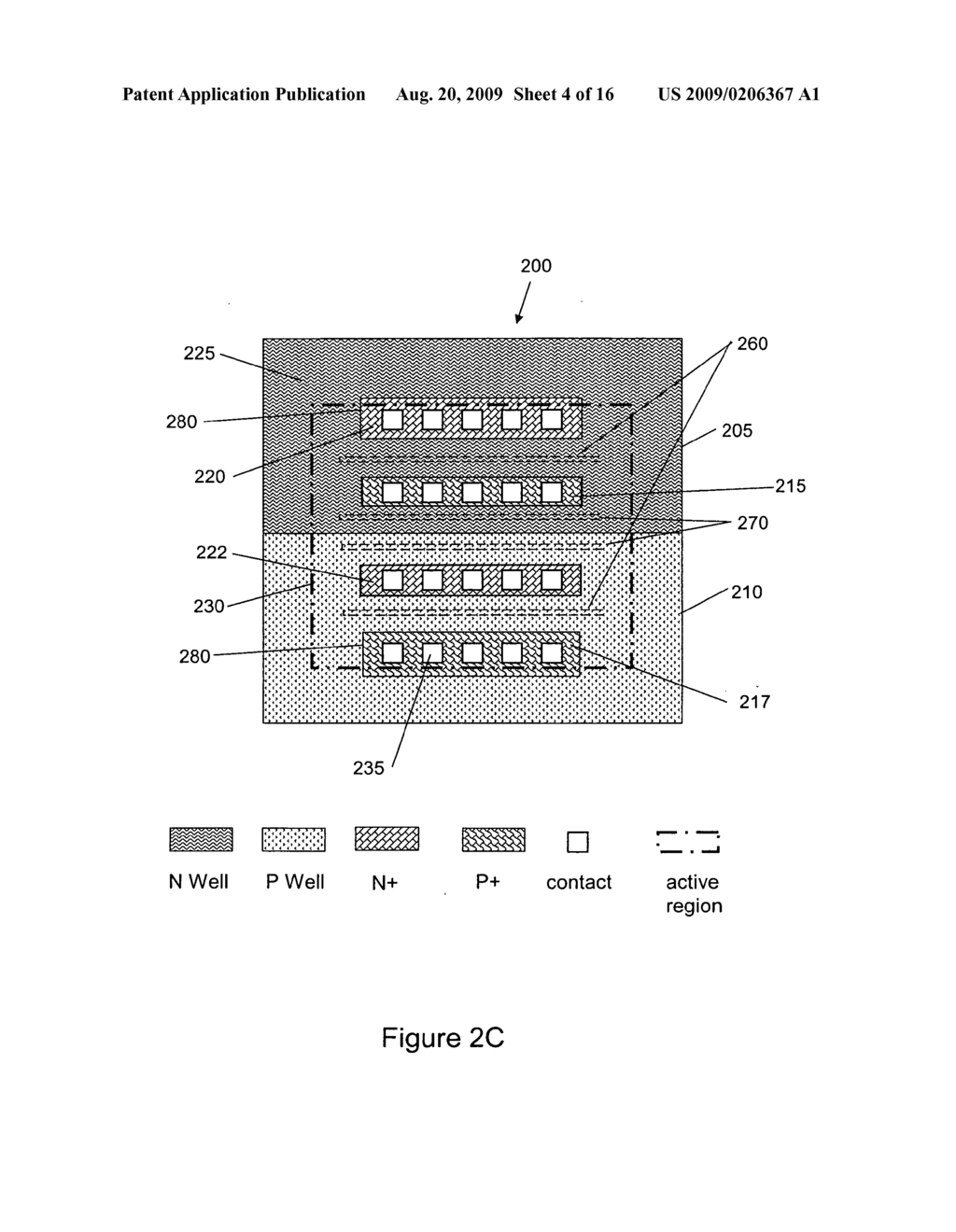 Design Structure and Method for a Silicon Controlled Rectifier (SCR) Structure for SOI Technology - diagram, schematic, and image 05