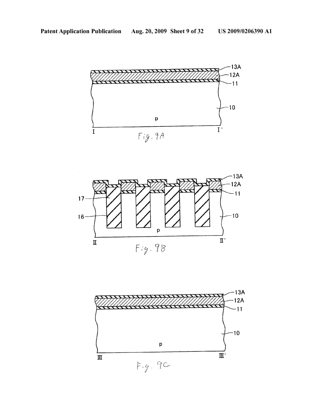 SEMICONDUCTOR NONVOLATILE MEMORY DEVICE WITH INTER-GATE INSULATING FILM FORMED ON THE SIDE SURFACE OF A MEMORY CELL AND METHOD FOR MANUFACTURING THE SAME - diagram, schematic, and image 10