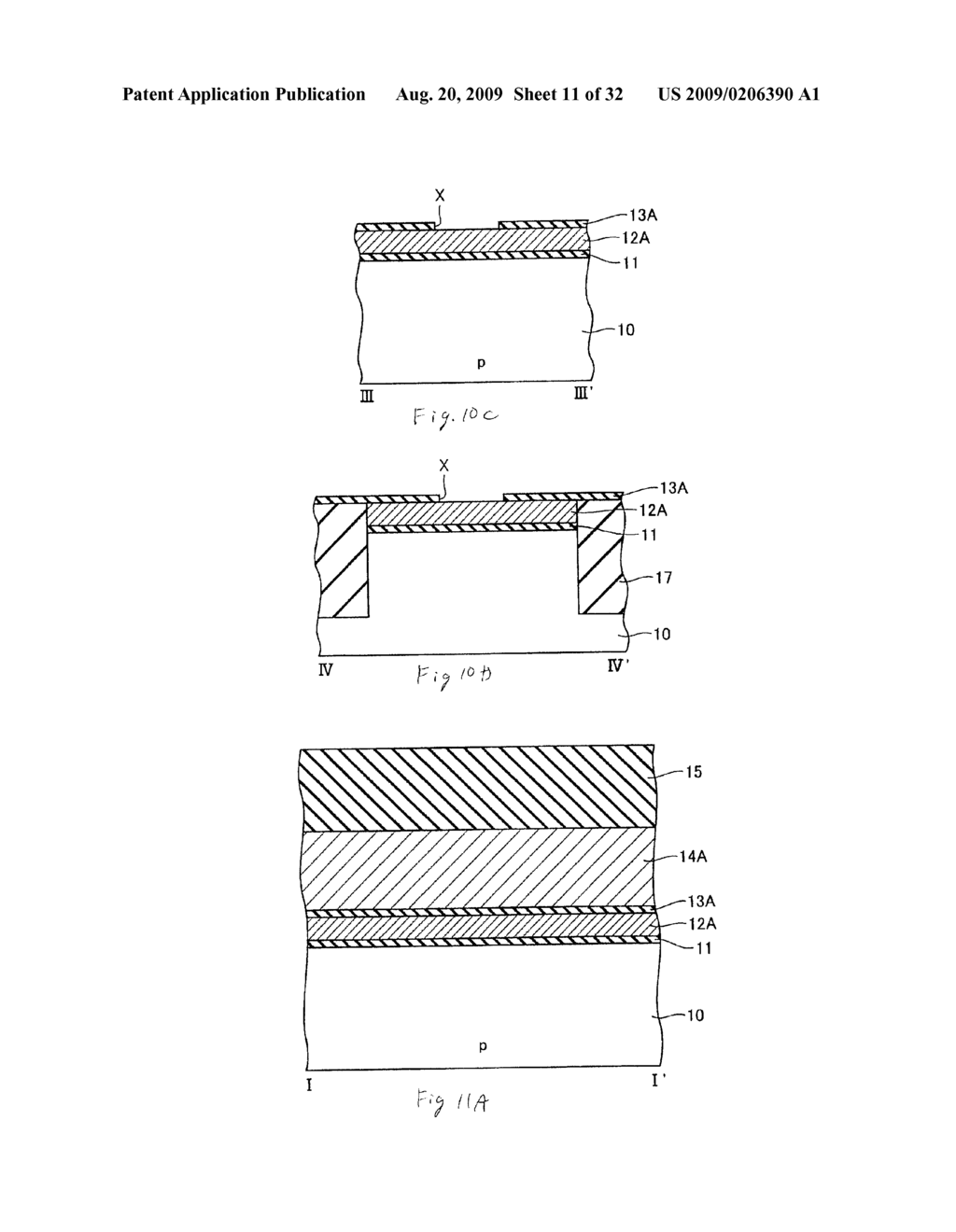 SEMICONDUCTOR NONVOLATILE MEMORY DEVICE WITH INTER-GATE INSULATING FILM FORMED ON THE SIDE SURFACE OF A MEMORY CELL AND METHOD FOR MANUFACTURING THE SAME - diagram, schematic, and image 12