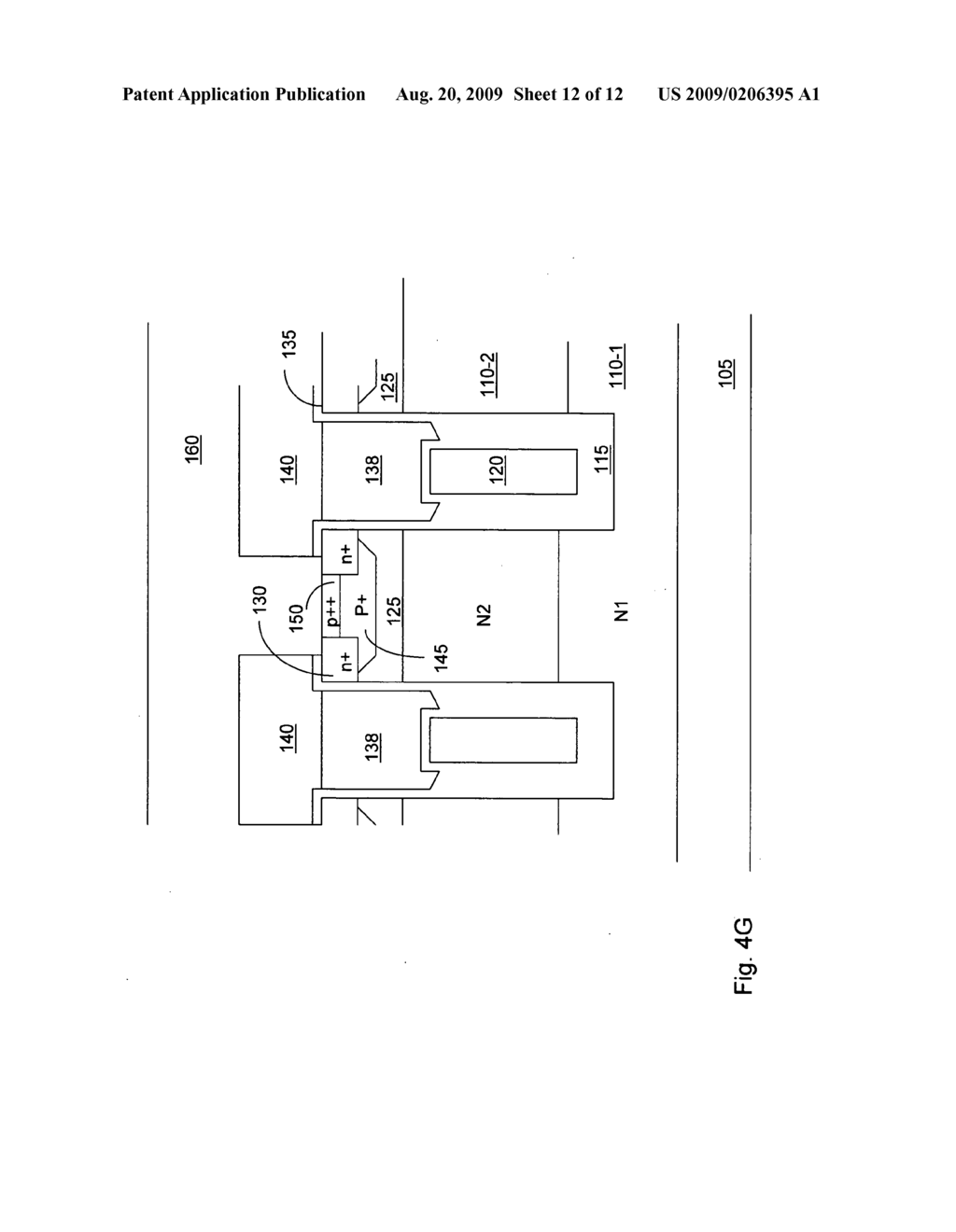 Trench mosfet with double epitaxial structure - diagram, schematic, and image 13