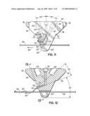 MODULE, NOZZLE AND METHOD FOR DISPENSING CONTROLLED PATTERNS OF LIQUID MATERIAL diagram and image