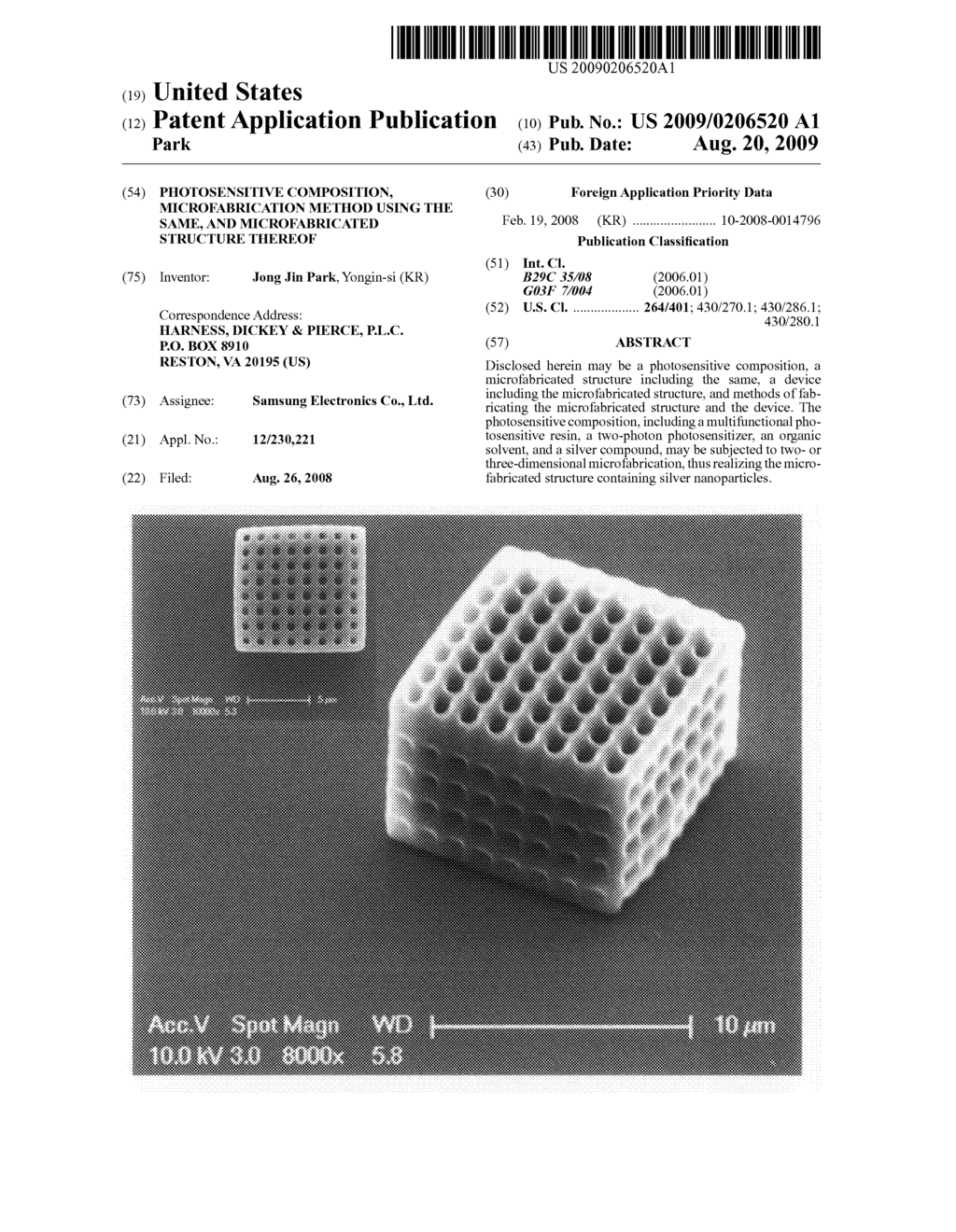 Photosensitive composition, microfabrication method using the same, and microfabricated structure thereof - diagram, schematic, and image 01